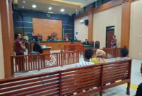 Sidang terdakwa Ardi sahputra pelaku pembunuhan 5 korban meninggal 1 korban luka serius di PN Negeri Kutacane jpu tuntut hukuman Mati. Kamis 22/1/2026..