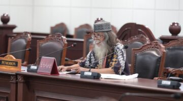 Mulak Sitohang Perbaiki Argumentasi Uji UU Pembentukan Aceh dan Sumatra Utara