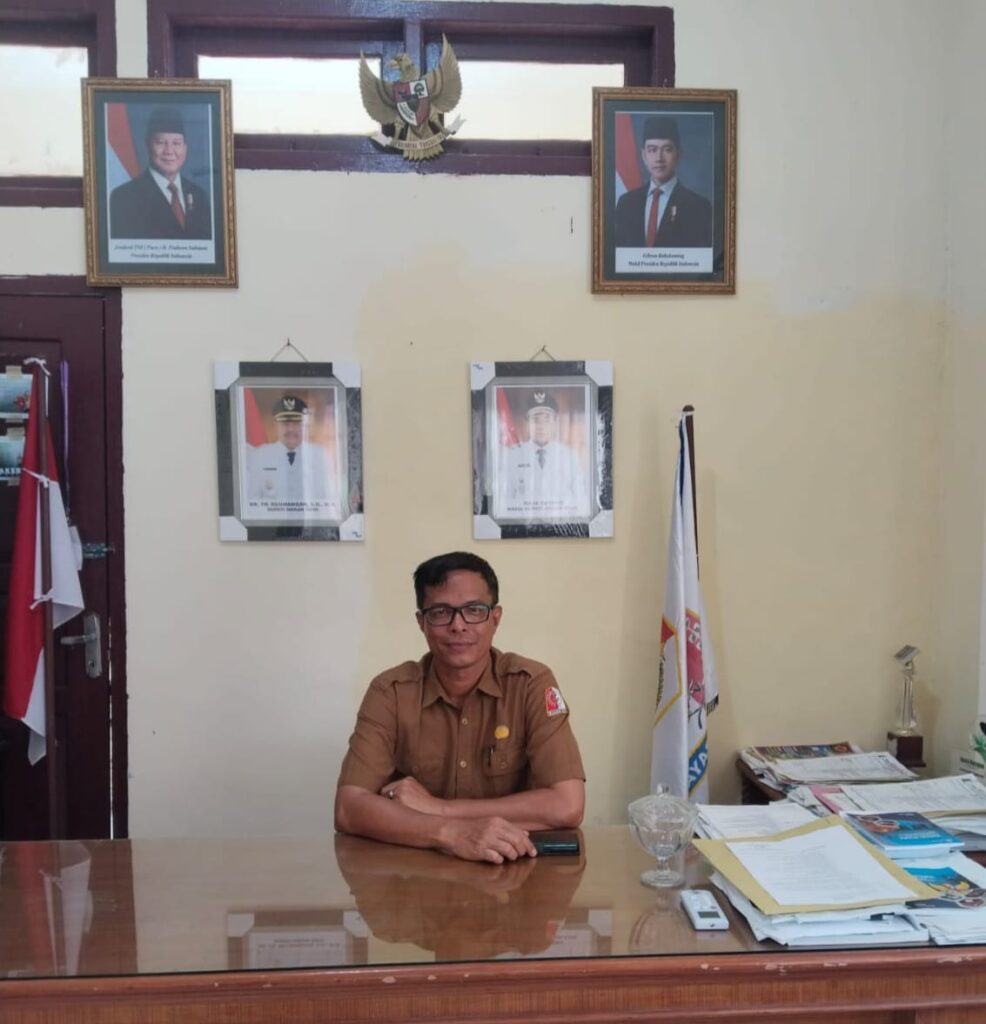 Marzuki.SE Kepala Dinas Pertanian Dan Peternakan Kabupaten Nagan Raya Provinsi Aceh