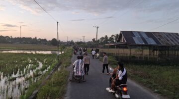 Usai Shalat Shubuh Polsek Seunagan Timur Melaksanakan Patroli Aksi Balap Liar Dan Knalpot Brong.