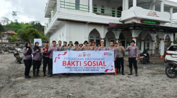 Meunasah At-Taqwa Lampahan Timur Kembali Berwarna, Wujud Sinergi Mahasiswa STIK-PTIK Angkatan 83 dan Aparat Kepolisian