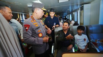 Tinjau Arus Mudik di Pelabuhan Merak, Kapolri Pastikan Beri Pelayanan Maksimal