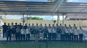 Polda Aceh dan Kanwil DJBC Aceh Perkuat Sinergi Melalui Latihan Menembak Bersama