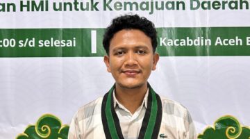 Rahmat Maulana Resmi Terpilih sebagai Formatur HMI Cabang Blangpidie dalam Konfercab ke-Enam, Siap Bawa Arah Baru dan Perkuat Peran Kader di Aceh Barat Daya