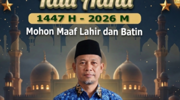 Kepala SMAN 1 Putri Betung Sampaikan Ucapan Idul Adha 1447 H, Ajak Warga Sekolah Tingkatkan Kepedulian dan Kebersamaan