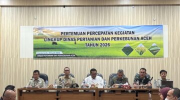 Dirjen LIP Apresiasi TA Khalid Dalam Percepatan Rehab Lahan Pertanian Paska Bencana