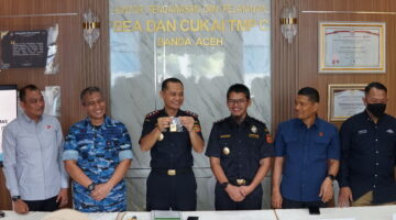 Jalin Sinergi Lintas Instansi, Bea Cukai Aceh Gagalkan Upaya Penyelundupan 527 Gram Emas ke Malaysia
