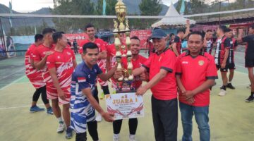 Dramatis, Bank Indonesia Lhokseumawe Juara Piala Kapolres Bener Meriah Cup II