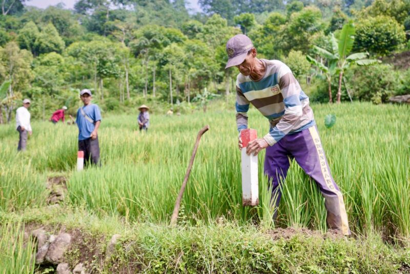Keterangan poto: cara sederhana cegah sengketa tanah dengan tetangga