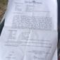 Keterangan Poto. Surat laporan polisi korban kepada Polres Aceh Tenggara.