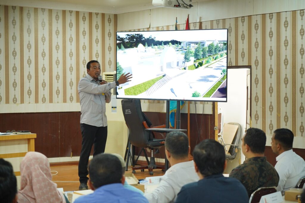 Kepala Bappeda Kabupaten Nagan Raya, Siddiqi Abdul Rahman, S.E., M.Sc., dalam laporannya menyampaikan tujuan pelaksanaan Musrenbang TJSLP/CSR.
