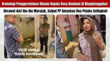 Kronologi Penggerebekan Oknum Kepala Desa Kendawi di Blangtenggulun: Berawal dari Ibu-Ibu Merujak, Satpol PP Amankan Dua Pelaku Selingkuh