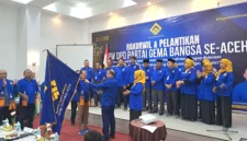 Pelantikan Dewan Pimpinan Wilayah (DPW) Partai Gema (Gerakan Mandiri) Bangsa Provinsi Aceh (dok Ist)