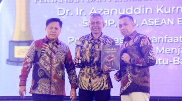 Agustus 2026 Azanuddin Kurnia Terima Dua Penghargaan Bergengsi
