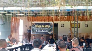 Temu Ramah dengan Insan Pers, Kapolres Gayo Lues: Saya Merasa Seperti Pulang ke Kampung Sendiri