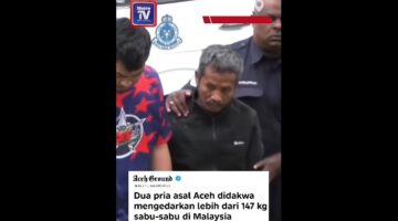 Dua Warga Aceh Didakwa Selundupkan 147 Kilogram Sabu di Malaysia, Terancam Hukuman Mati