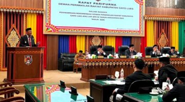 Perkuat Akuntabilitas, DPRK Gayo Lues Serahkan Catatan Hasil Audit BPK 2026