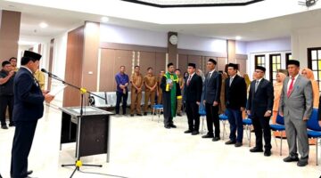 Enam Pejabat Baru Dilantik, Wakil Bupati Gayo Lues Tekankan Tanggung Jawab Jabatan