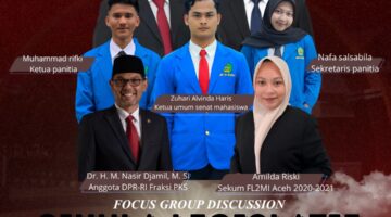 Sikula Legislatif Se-Aceh Segera Digelar, DPR RI Nasir Djamil Dijadwalkan Hadir Berdiskusi Bersama Mahasiswa Aceh