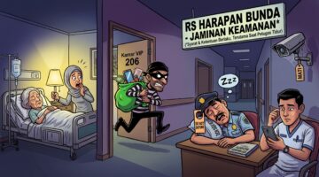 Keluarga Pasien di RS Harapan Bunda Jadi Korban Pencurian, Tas Berisi Uang dan Ponsel Hilang