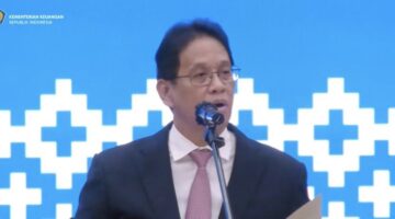 Purbaya Sampaikan Pidato Singkat Saat Serah Terima Jabatan Menteri Keuangan ke Suahasil Nazara