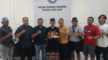 Polres Gayo Lues Amankan Dua Pria dalam Pengembangan Kasus Narkotika, Sita 1,65 Gram Sabu di Kampung Jawa