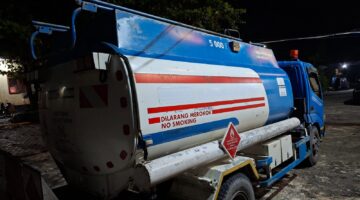 Satreskrim Polres Nagan Raya Amankan Truk Tangki Diduga Angkut 5.000 Liter Bio Solar Bersubsidi