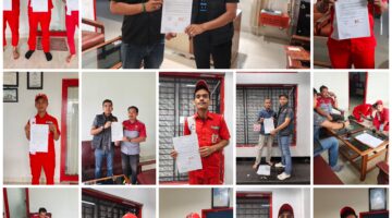 Cegah Penyelewengan BBM Bersubsidi, Unit Tipidter Polres Nagan Raya Laksanakan Penandatanganan Surat Pernyataan Kepatuhan dan Integritas Petugas SPBU
