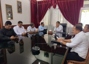 Dok: Kareg SPPG Aceh Mustafa Kamal, Ketua Tani Merdeka Aceh Cut Muhammad, Asisten 2 Aceh Tengah Khairmansyah