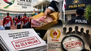 Penyelidikan Dugaan Korupsi Dana KONI dan Aset PON XXI Aceh Menguak Borok Tata Kelola Rp 165 Miliar