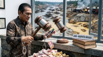Menguak Perlindungan Berlapis Pemodal PETI di Hulu Kapuas: Siapa Di Balik Jaring Uang Haram Emas Sekadau?