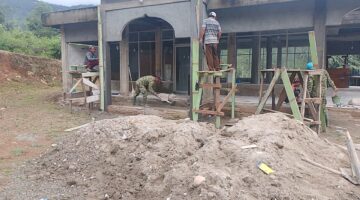 Satgas TMMD ke-130 Kodim 0113/Gayo Lues Mulai Rehab Masjid Baiturrahman Kampung Gajah